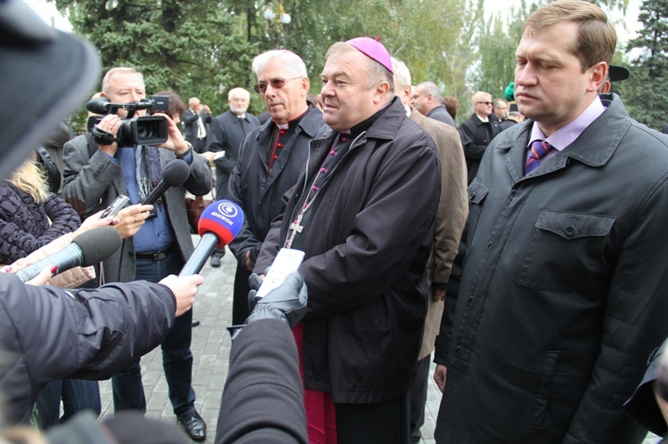 Wywiezieni Ślązacy upamiętnieni w Doniecku