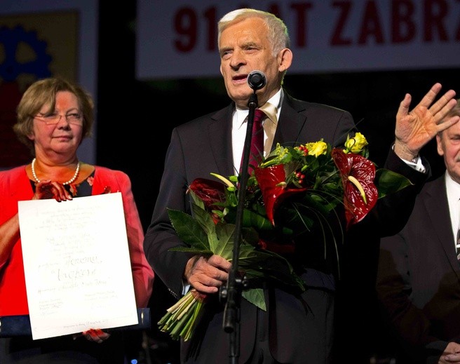 Buzek honorowym obywatelem Zabrza