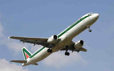 Awaryjne lądowanie samolotu Alitalii