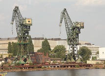  Na terenach po Stoczni Gdańskiej działa wiele spółek, z których tylko część zajmuje się produkcją na potrzeby przemysłu okrętowego