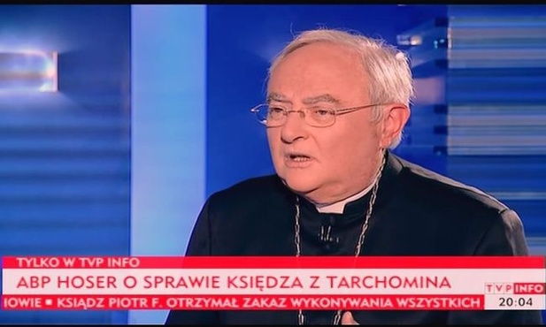 Abp Henryk Hoser: Przepraszam