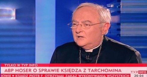 Abp Henryk Hoser: Przepraszam