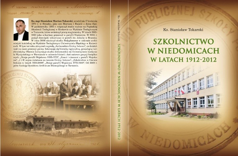 Okładka publikacji o niedomickim szkolnictwie