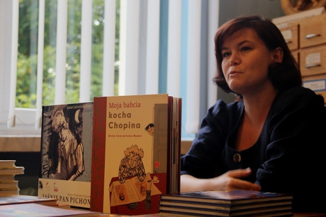 Spotkanie z pisarką Anną Czerwińską-Rydel