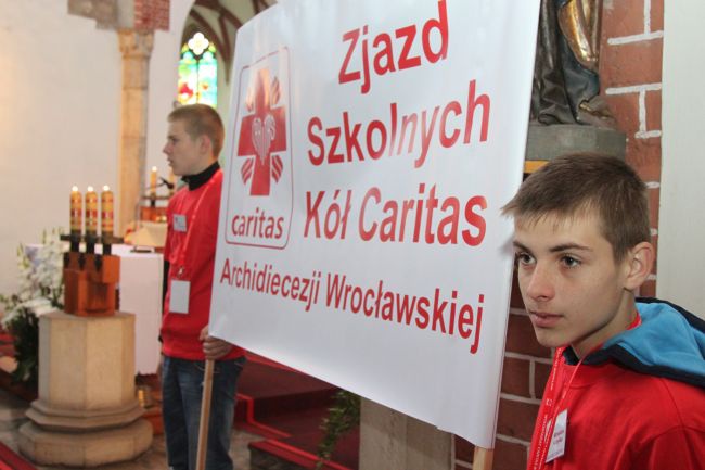 Zjazd szkolnych kół Caritas