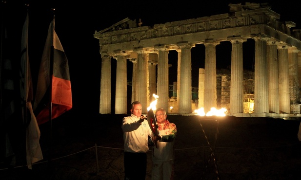 Ogień w drodze