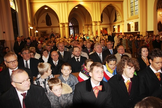 Ogłoszenie patronatu św. Bilczewskiego dla Wilamowic