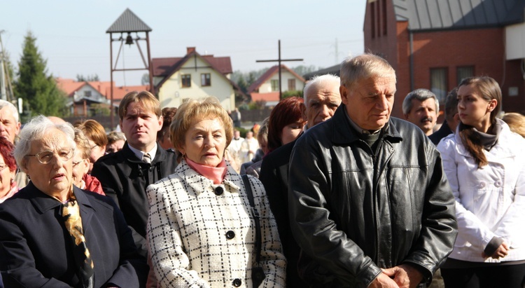 Kamień węgielny. Wola Mielecka.