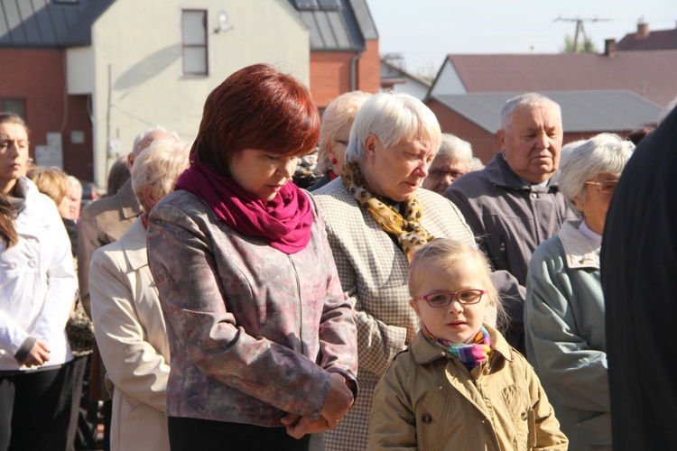 Kamień węgielny. Wola Mielecka.