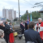 Modlitwa na kędzierzyńskim peronie