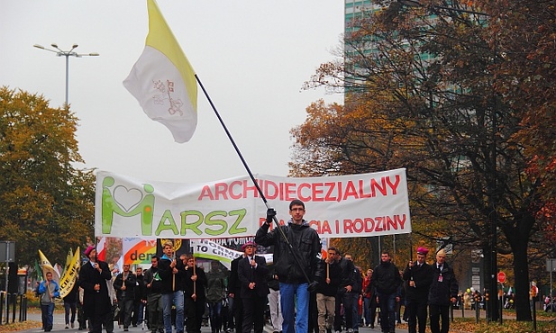 Maszerowali dla życia i rodziny 