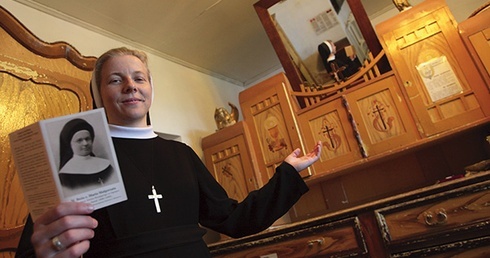 Przełożona s. Laura żywi szczególną cześć dla s. Małgorzaty, która  jako jedyna ocalała 