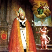 „Bł. Jakub Strzemię”  olej na płótnie, koniec XVIII w. kościół Znalezienia Krzyża Świętego Kalwaria Pacławska