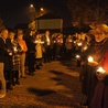 Msza św. za dzieci utracone zakończyła się procesją światła do Matki Bożej z Guadalupe