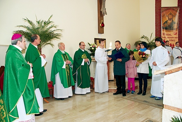  Wspólnej Mszy św. dziękczynnej przewodniczył bp. K. Nitkiewicz 