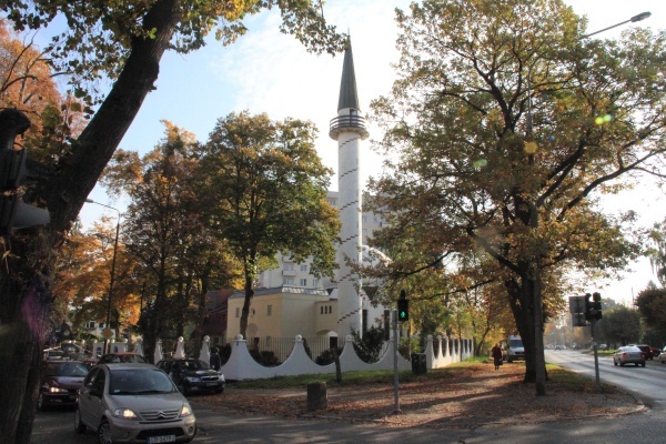 Gdański meczet po pożarze