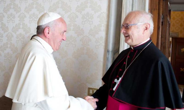 Papież rozmawiał o sprawie biskupa Limburga