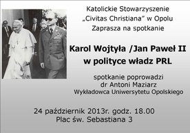 Władze PRL wobec Jana Pawła II