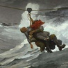 Winslow Homer, Linia życia, 1884, Philadelphia Museum of Art