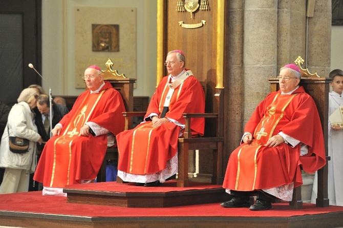 Msza prymicyjna abp. Konrada Krajewskiego - Łódź, 19 października