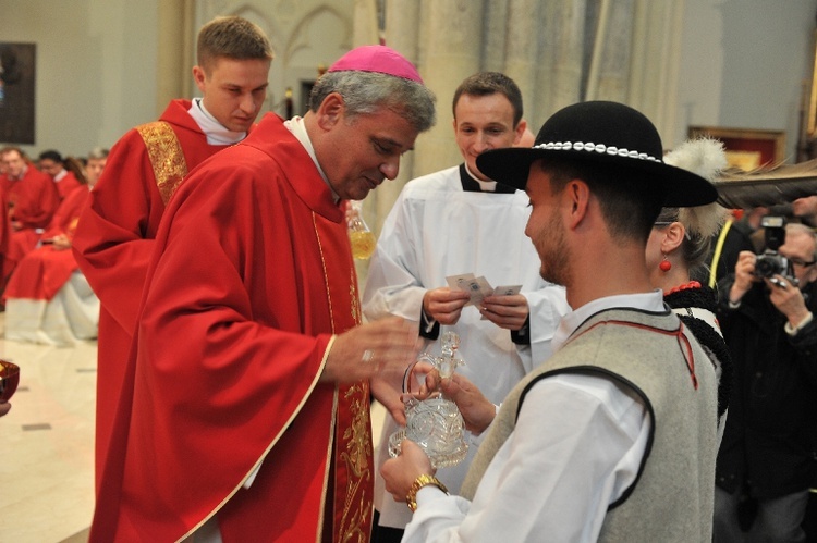 Msza prymicyjna abp. Konrada Krajewskiego - Łódź, 19 października