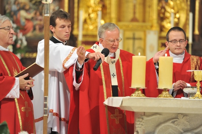 Msza prymicyjna abp. Konrada Krajewskiego - Łódź, 19 października