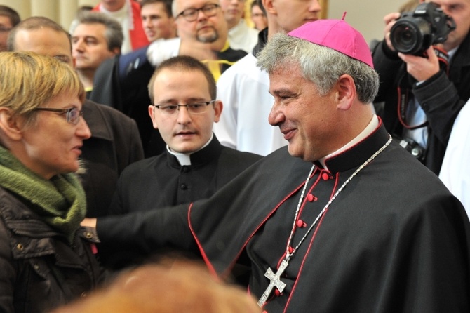 Msza prymicyjna abp. Konrada Krajewskiego - Łódź, 19 października