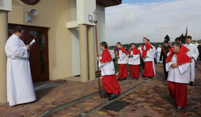 Konsekracja kościoła w Dyrdach