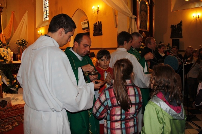 Eucharystia kończąca Oazę Modlitwy w Nowym Mieście