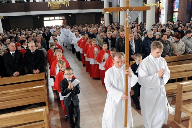 Poświęcenie kościoła na radomskim Michałowie