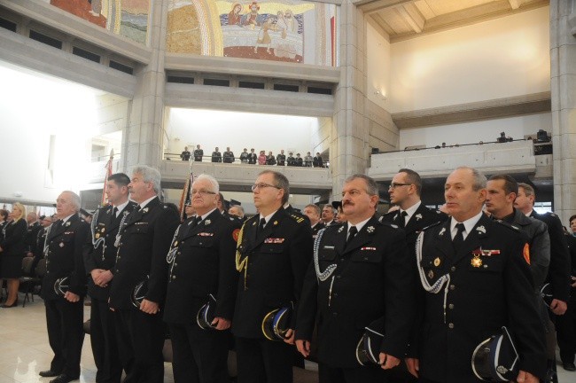 Strażacy u Jana Pawła II