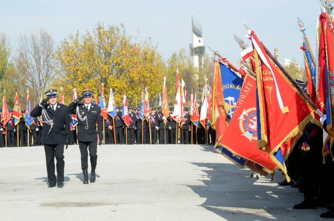 Strażacy u Jana Pawła II