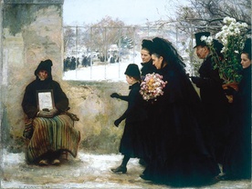 „Dzień Wszystkich Świętych”  olej na płótnie, 1888 Muzeum Sztuk Pięknych, Nancy