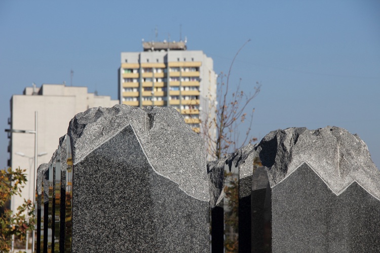 Poświęcenie pomnika katyńskiego w Tychach