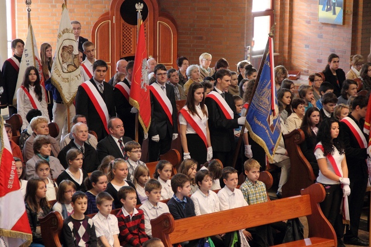 Poświęcenie pomnika katyńskiego w Tychach