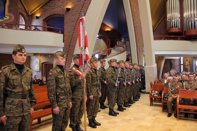 Poświęcenie pomnika katyńskiego w Tychach