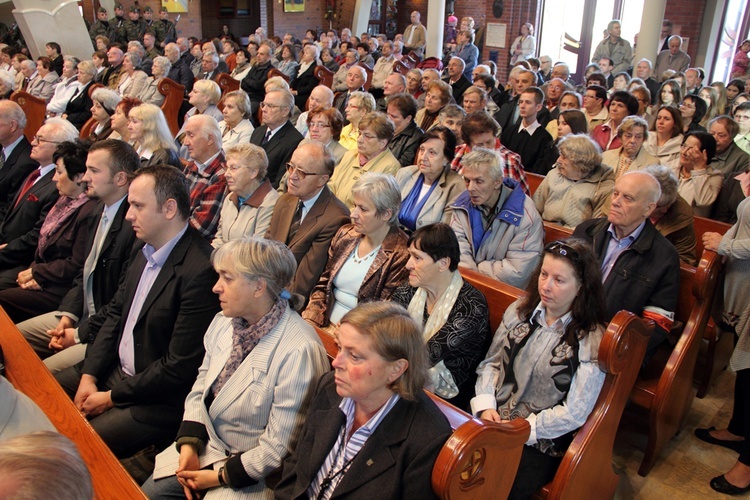 Poświęcenie pomnika katyńskiego w Tychach