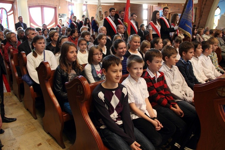 Poświęcenie pomnika katyńskiego w Tychach