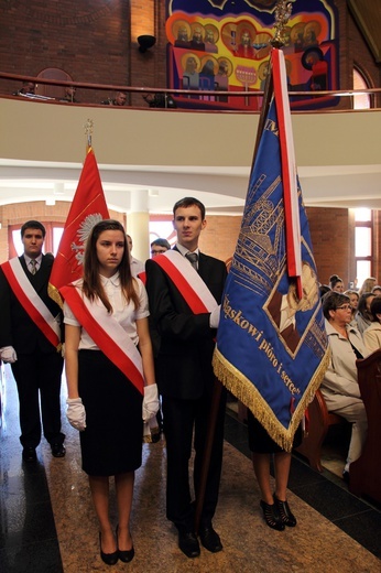 Poświęcenie pomnika katyńskiego w Tychach