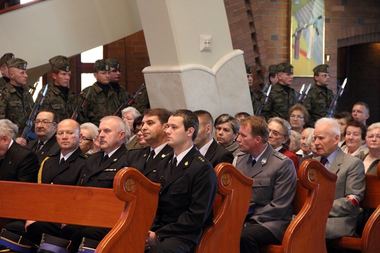 Poświęcenie pomnika katyńskiego w Tychach