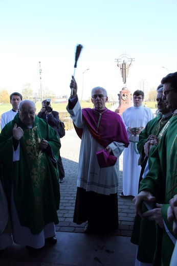 Poświęcenie pomnika katyńskiego w Tychach