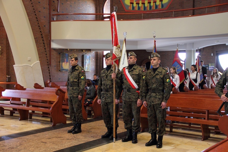 Poświęcenie pomnika katyńskiego w Tychach