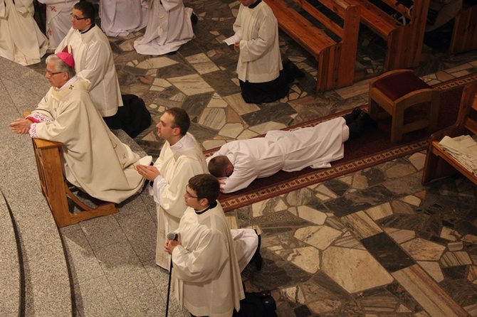 Diakon stały przyjął święcenia w Katowicach