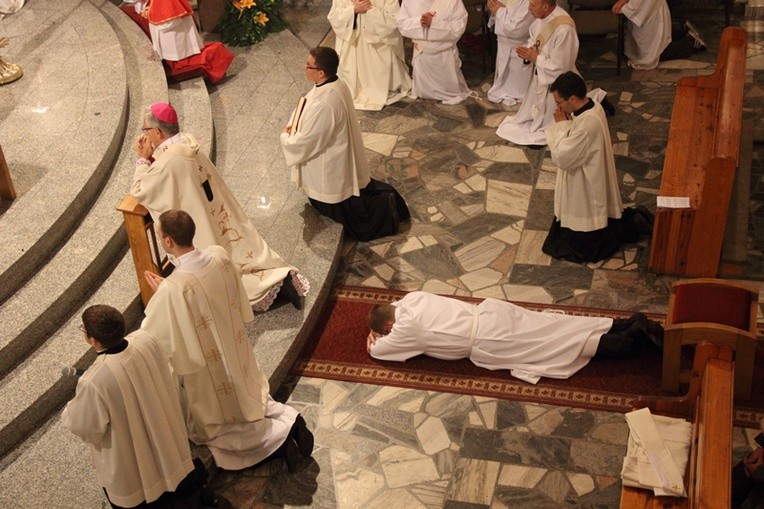 Diakon stały przyjął święcenia w Katowicach
