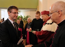 Indeksy alumnom I roku wręczali rektor KUL i rektor radomskiego seminarium