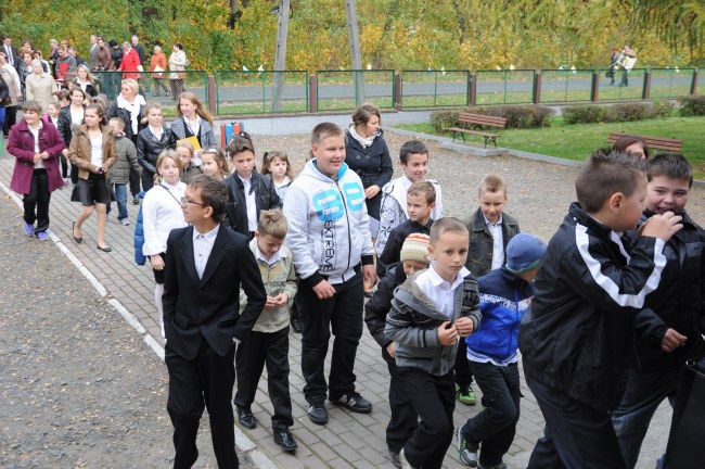 Inauguracja katolickiej szkoły w Grabinie