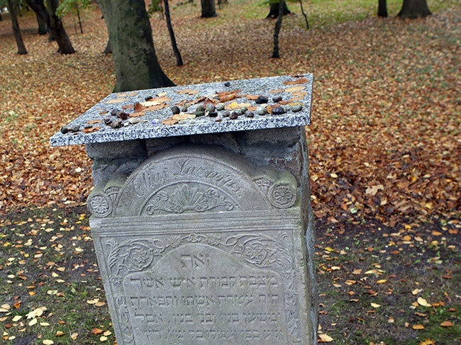 Żydowskie lapidarium w Kołobrzegu