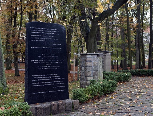 Żydowskie lapidarium w Kołobrzegu