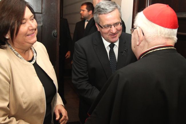 Prezydent u kardynała