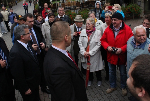 Prezydent w Polanicy-Zdroju